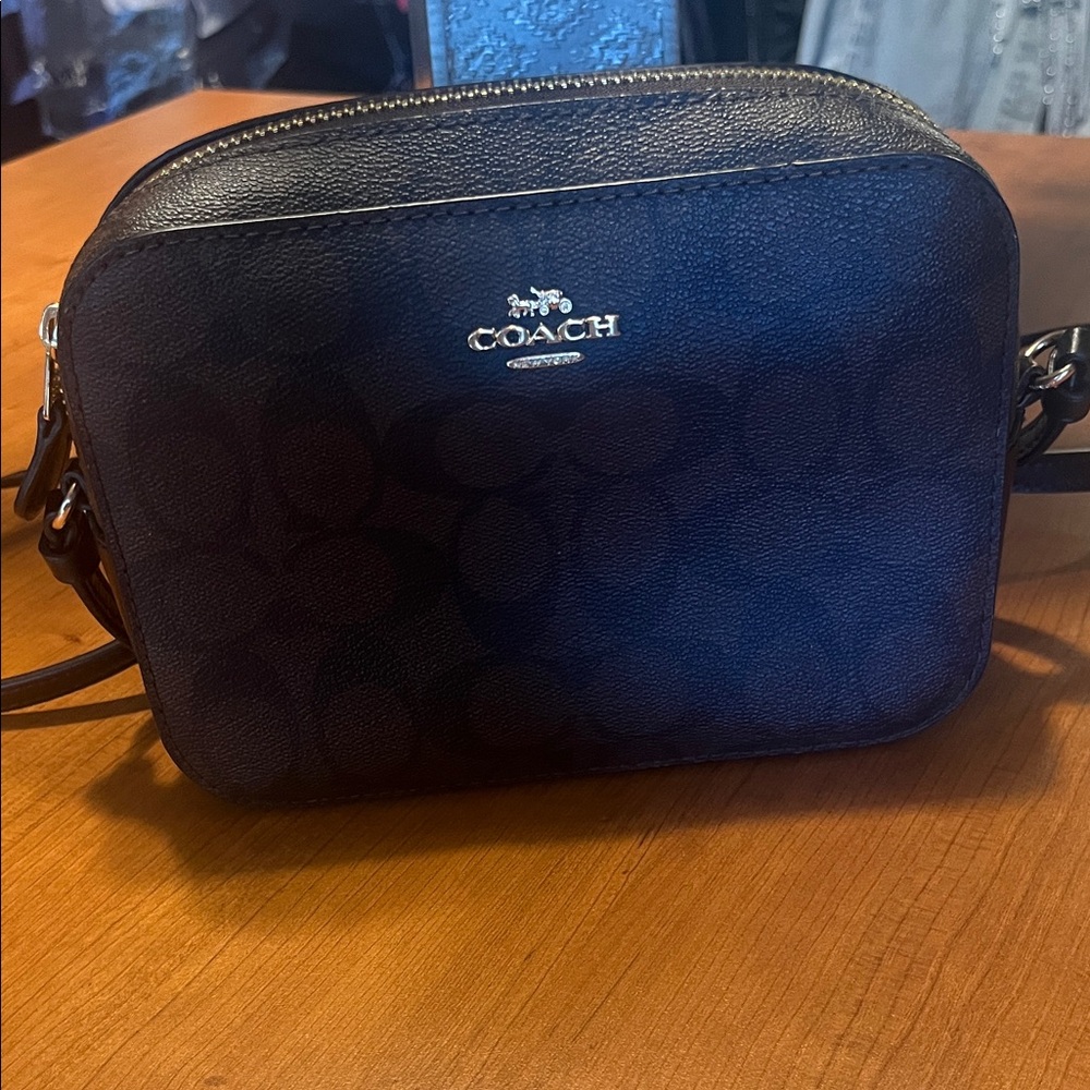 Coach Signature Black Crossbody Bag